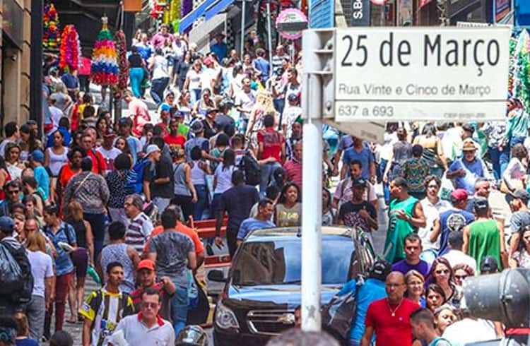 O exótico caso entre a “25 de março” e o Bitcoin