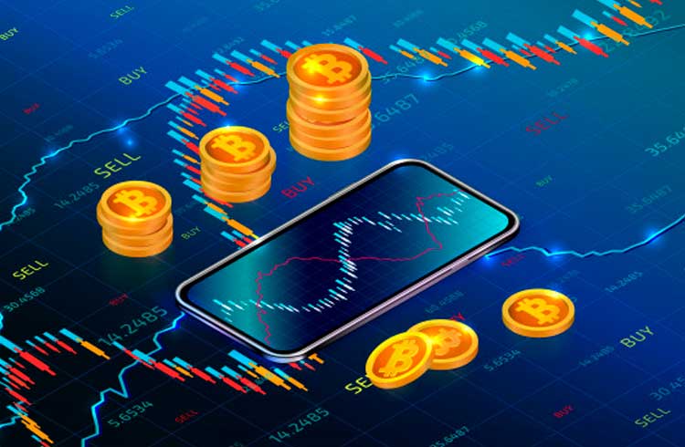 Trader com moedas digitais