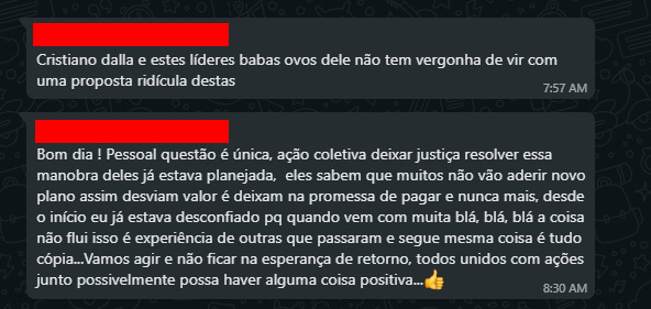 Clientes da Oasis Mercosul se organizam Clientes da Oasis Mercosul se organizam
