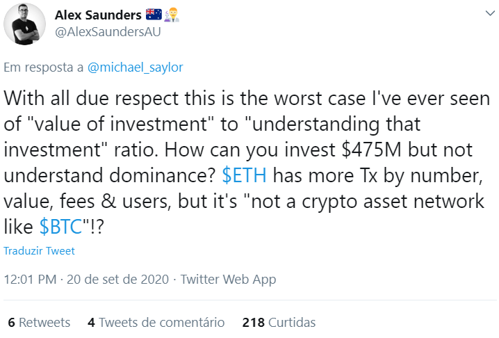 Crítica à taxa de dominância real do Bitcoin Crítica à taxa de dominância real do Bitcoin