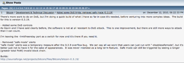 Satoshi "deixa o Bitcoin" para Gavin Andressen Satoshi "deixa o Bitcoin" para Gavin Andressen