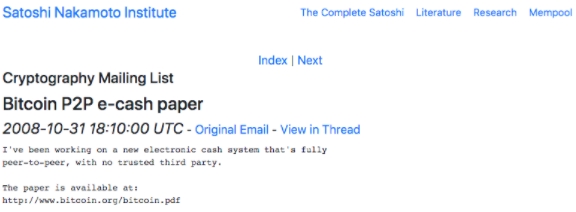 White paper do Bitcoin White paper do Bitcoin