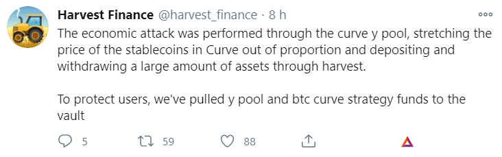 @harvest_finance @harvest_finance