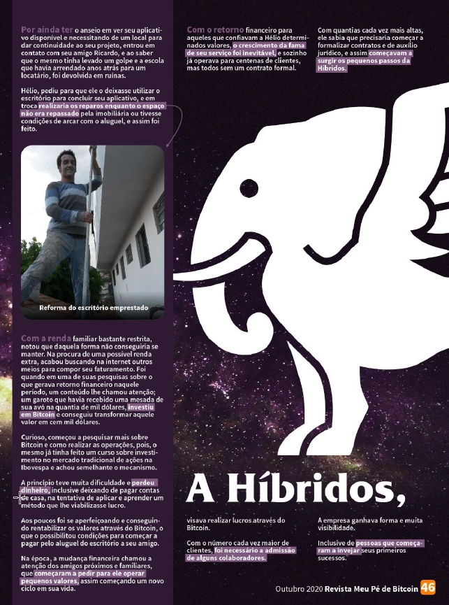 Ligação entre Hélio e Híbridos Ligação entre Hélio e Híbridos