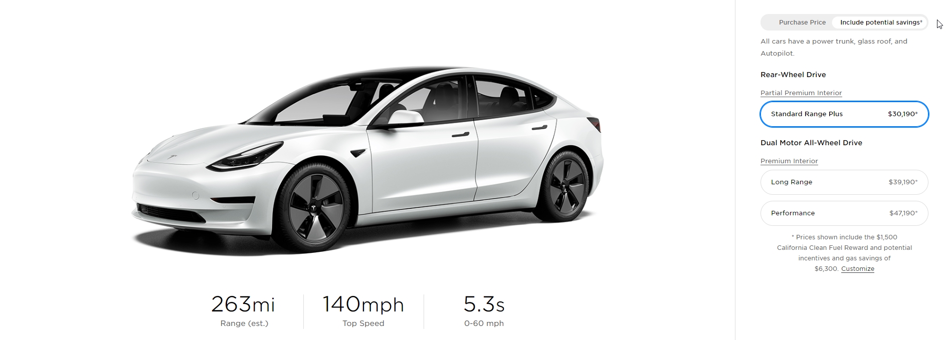 Preço do Tesla Model 3 Preço do Tesla Model 3