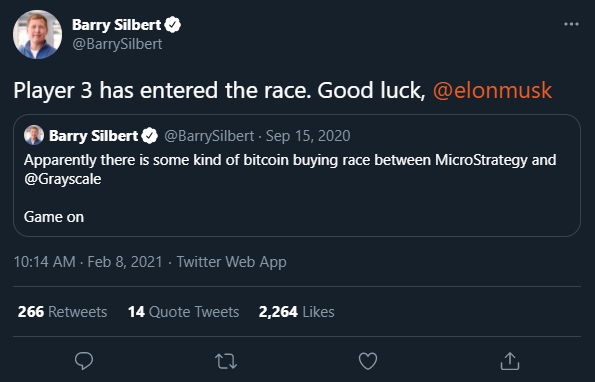 Silbert deseja "boa sorte" a Elon Musk Silbert deseja "boa sorte" a Elon Musk