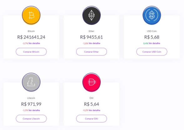 Criptomoedas disponíveis na Ripio Criptomoedas disponíveis na Ripio