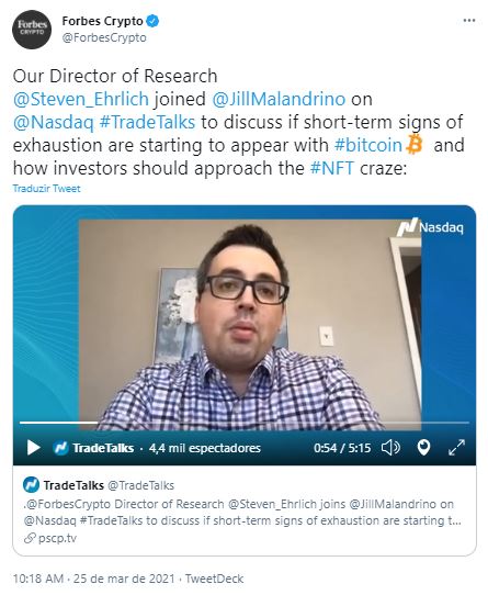 Fonte: Forbes Crypto/Twitter Fonte: Forbes Crypto/Twitter