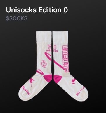 Imagem de um par de Unisocks. Fonte: Unisocks Exchange Imagem de um par de Unisocks. Fonte: Unisocks Exchange