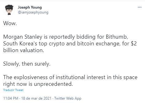 Fonte: Joseph Young/Twitter Fonte: Joseph Young/Twitter