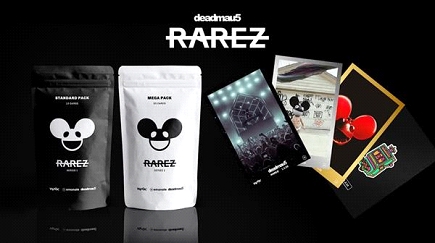 Colecionáveis de Deadmau5. Fonte: WAX Colecionáveis de Deadmau5. Fonte: WAX